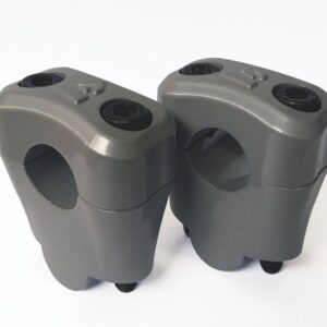 Adaptador Eleva Manubrio Ø 22X35mm - Plata