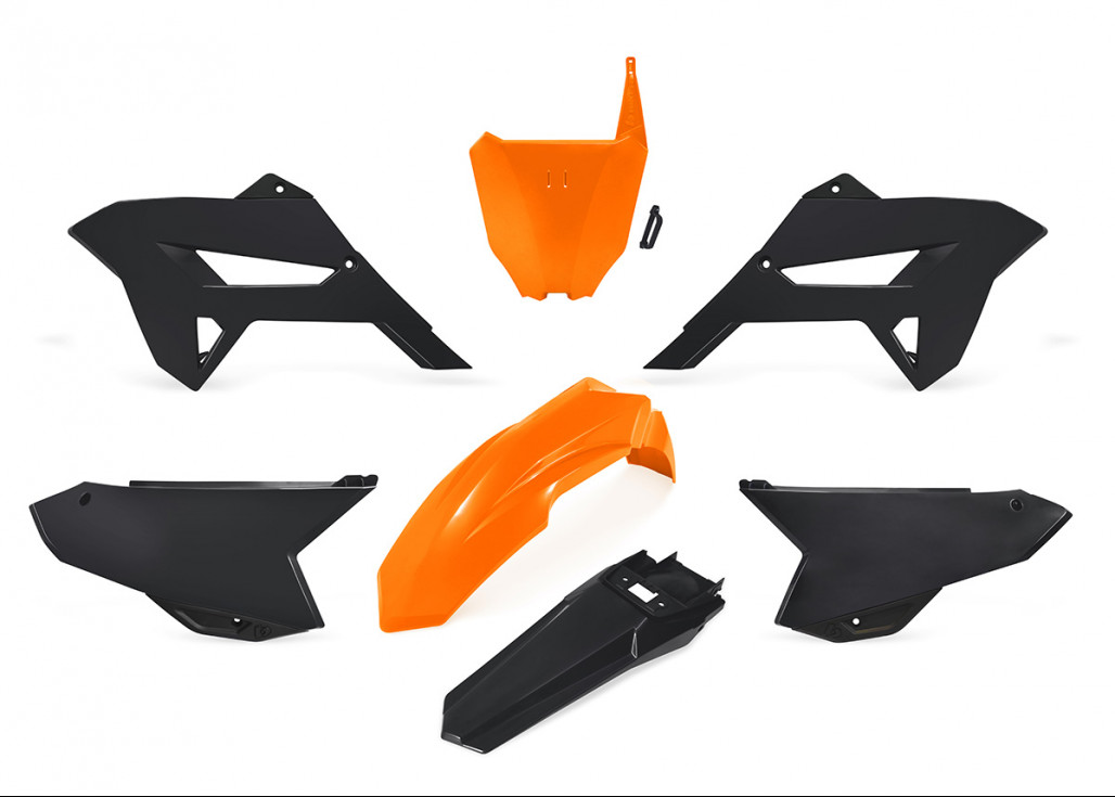 Kit De Plásticos Honda CRF 230 R1DE - Naranja/Negro