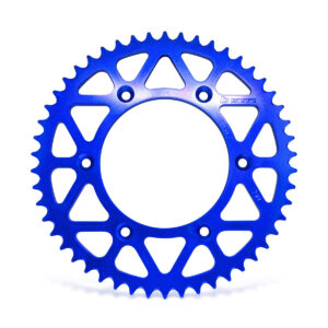 Corona Aluminio Honda Tornado/YZF/WRF/TTR - 48 Dientes - Azul